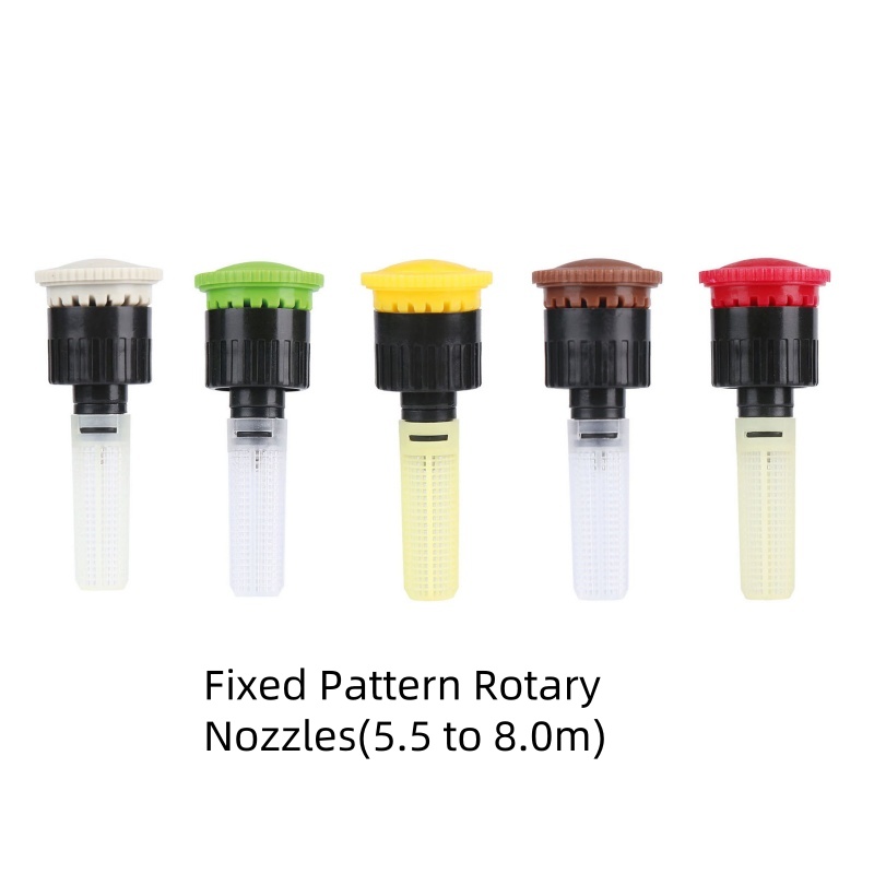 Rainirri Heavy Duty Garden Irrigation Equipment Fixed Angle Pop Up Stream Sprinkler Heads for Landscape 