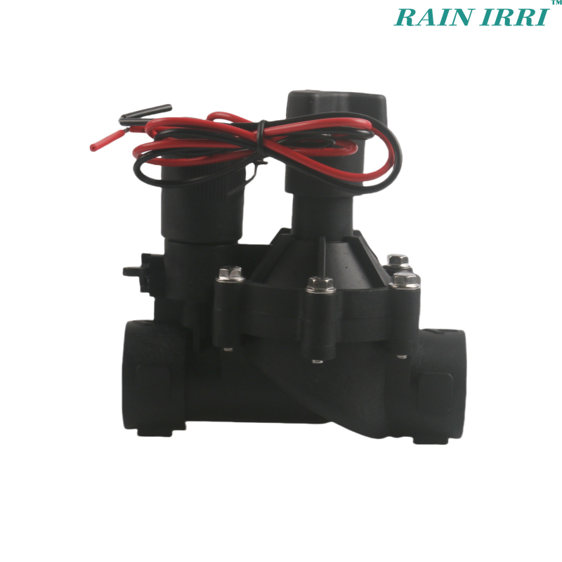 Rainirri Heavy Duty Plastic Automatic Lawn Solenoid Valves for Garden And Landscape Irrigation Project