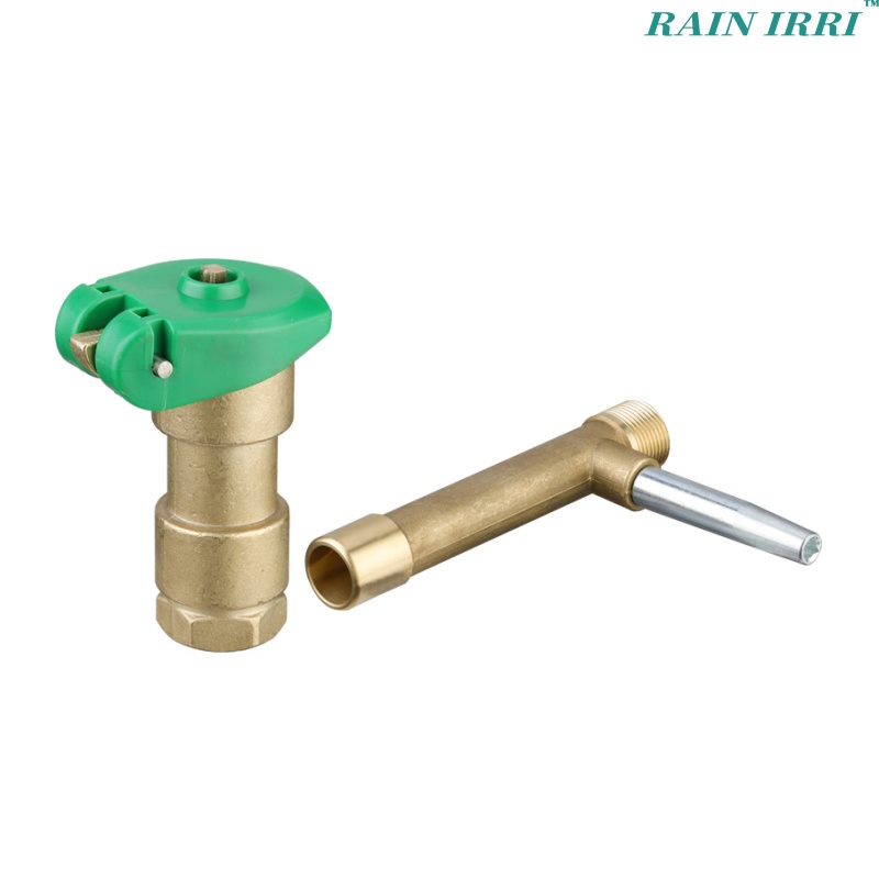 Rainirri Brass And Plastic Quick Coupling Valve for Garden Sprinkler Irrigation Project 