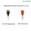Pop Up Adjutable Pom Multiple Stream Sprinkler Heads for Landscape And Lawn Irrigation System