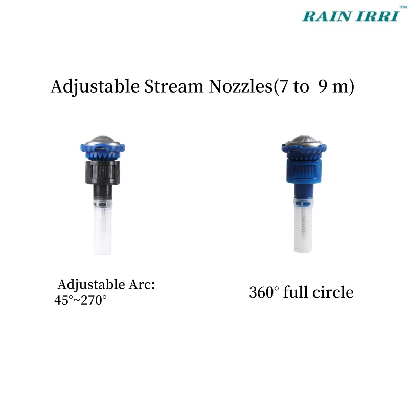 Pop Up Adjutable Pom Multiple Stream Sprinkler Heads for Landscape And Lawn Irrigation System