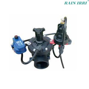 RAINIRRI JF50RSC Nylon Material Garden Irrigation System Pressure Sustaining Valve with Solenoid Control