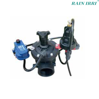 RAINIRRI JF50RSC Nylon Material Garden Irrigation System Pressure Sustaining Valve with Solenoid Control