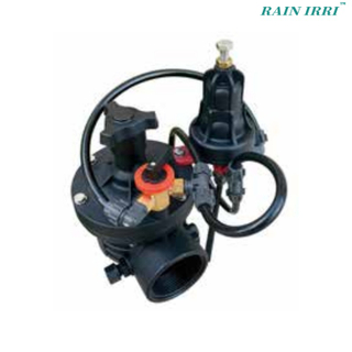 Rainirri JF50PS T Type Nylon Materia Farming Irrigation System Manual Pressure Sustaining Valve 