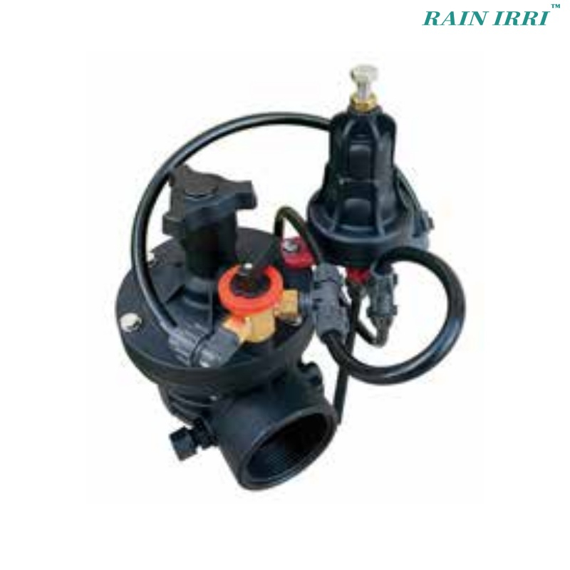 Rainirri JF50PS T Type Nylon Materia Farming Irrigation System Manual Pressure Sustaining Valve 