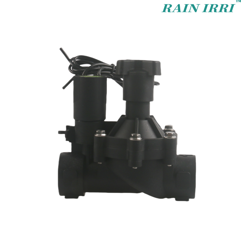 Rainirri Heavy Duty Plastic Automatic Lawn Solenoid Valves for Garden And Landscape Irrigation Project
