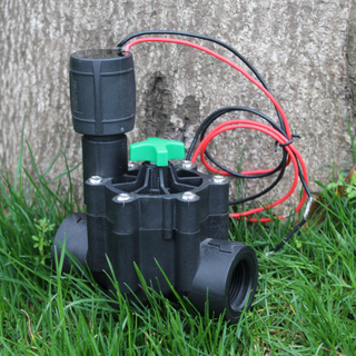 Rainirri Heavy Duty Plastic Automatic Lawn Solenoid Valves for Garden And Landscape Irrigation Project