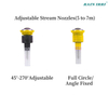 Pop Up Adjutable Pom Multiple Stream Sprinkler Heads for Landscape And Lawn Irrigation System