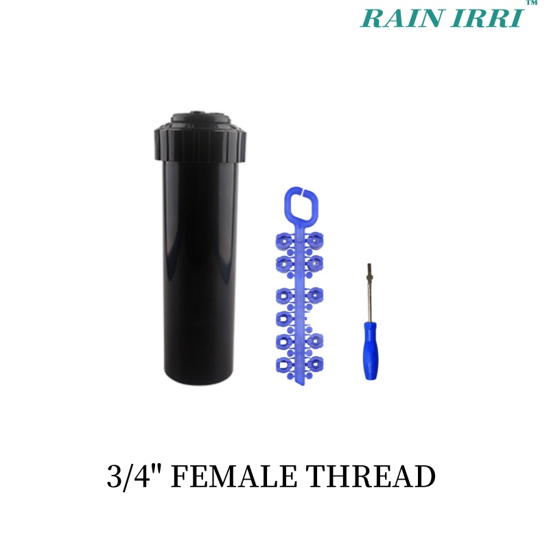 Rainirri Pop up rotor Gear-drive Sprinkler ABS Material for Garden Irrigation