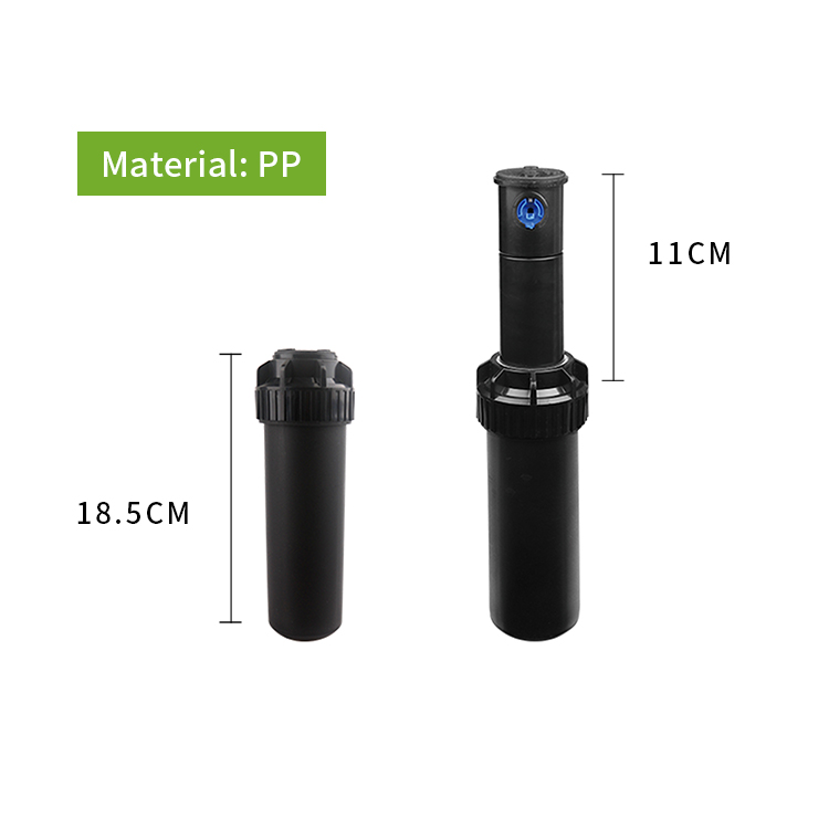 Rainirri Pop up rotor Gear-drive Sprinkler ABS Material for Garden Irrigation