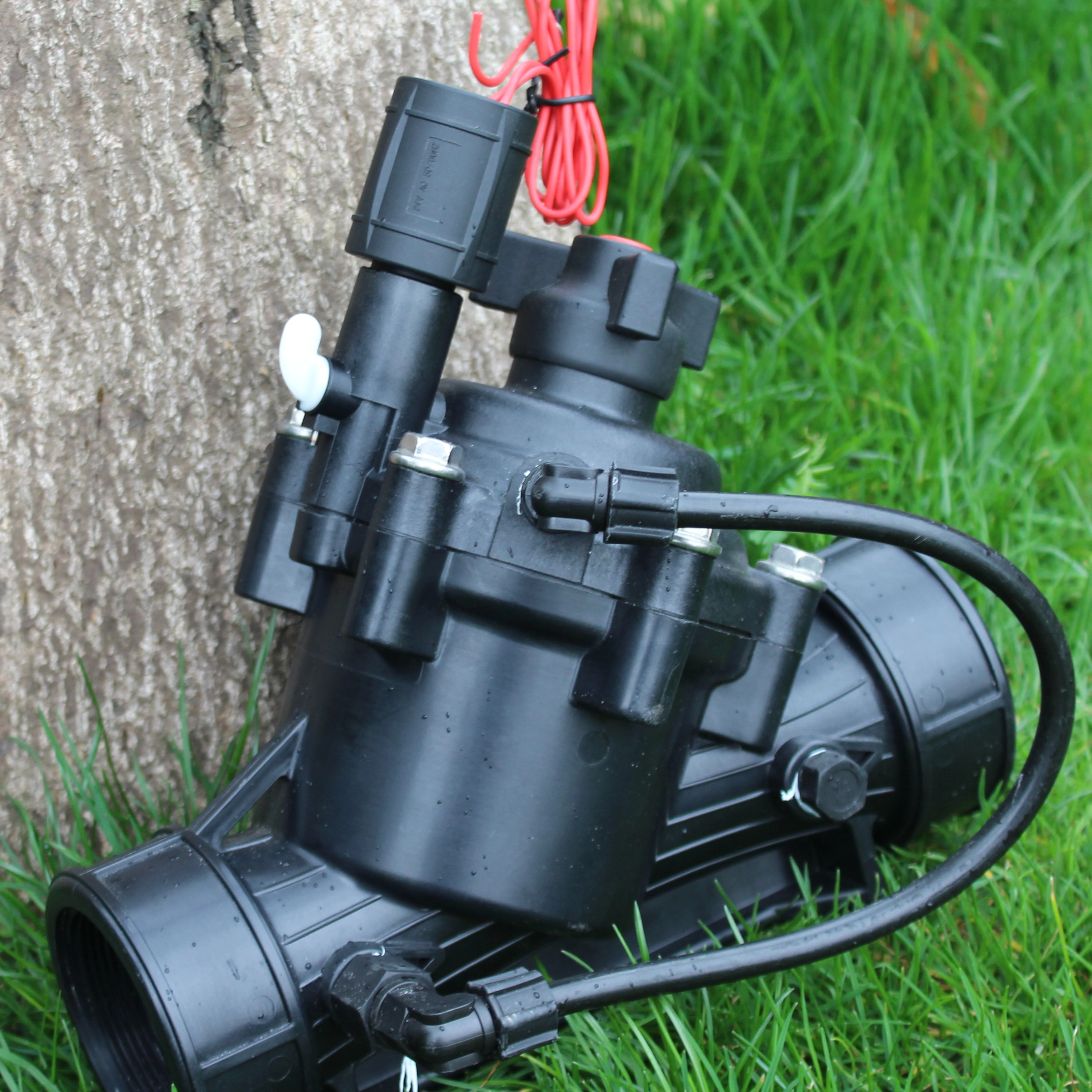 Rainirri Heavy Duty Plastic Automatic Lawn Solenoid Valves for Garden And Landscape Irrigation Project