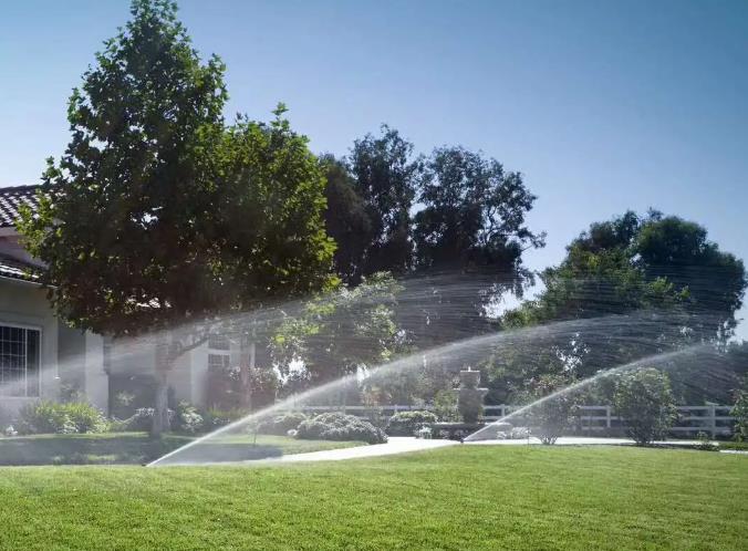 Lawn And Garden Pop-up Sprinklers System