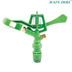 Rainirri Adjustable And Wholecircle Plastic Rotating Impact Sprinkler for Garden And Agriculture Irrigation System