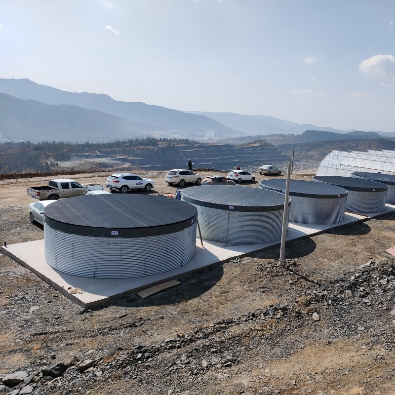  JFWTA Baosteel Hot Deep Galvanized Steel Panels Irrigation Water Storage Water Tank 